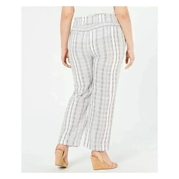 NY COLLECTION 100% Cotton Striped Pull On Casual NWT 1X - Picture 7 of 13